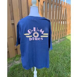 Vintage Retro B.U.M. Equipment Jersey Cotton Shirt Medium